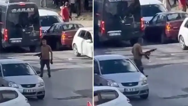 Başakşehir’de Pompalı Tüfek ile Sokakları Kapatan Şahıs Panik Yarattı