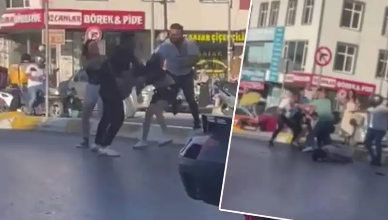 Esenyurt'ta Motosikletli İki Kadına Uygulanan Şiddet Olayı Şok Etti