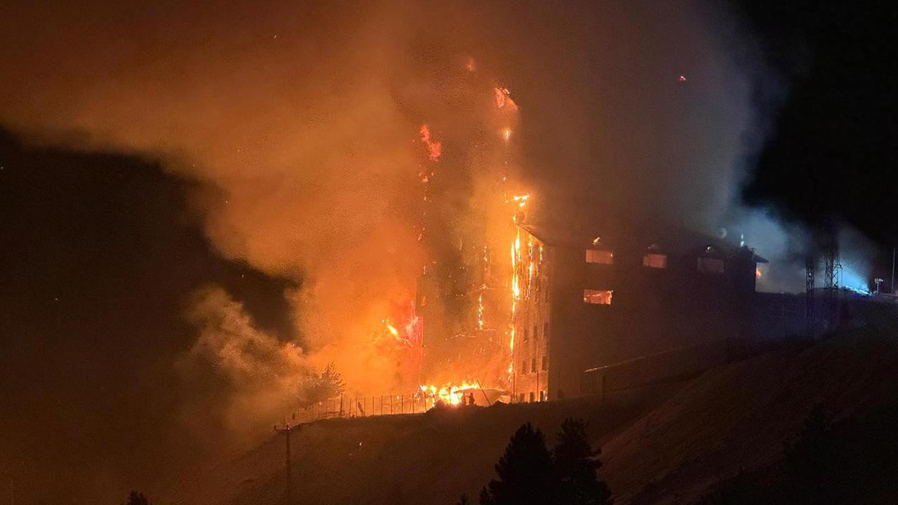 Kartalkaya Kayak Merkezi'nde Şiddetli Yangın: 6 Ölü, 31 Yaralı