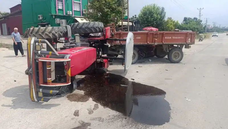 Traktör ve Otomobil Çarpıştı: İki Kişi Yaralandı, Olayın Ayrıntıları Ortaya Çıktı!