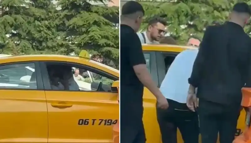 Trafikte Yüz Yüze Geldiği Taksi Şoförüne Yumruk Atan Şahıs Ne Yapacak?