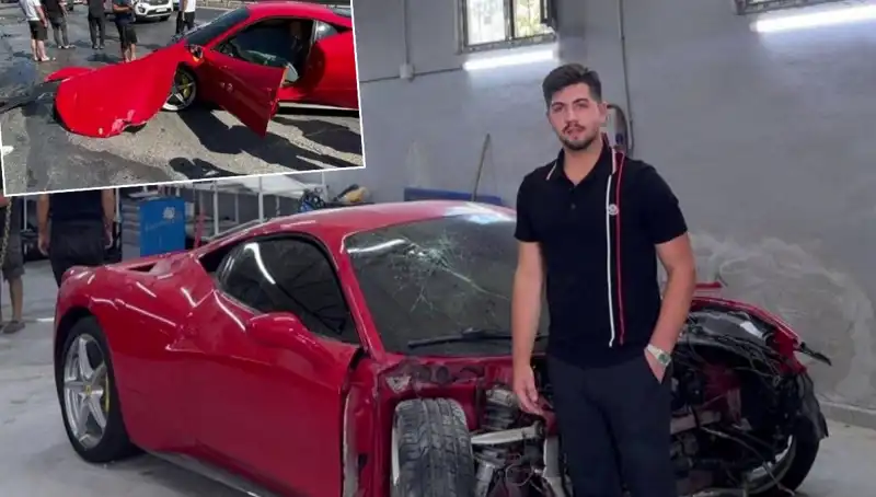 15 Milyon Dolar Değerindeki Ferrari, Binemeden Hurdaya Çıktı: Sahibi Şokta!