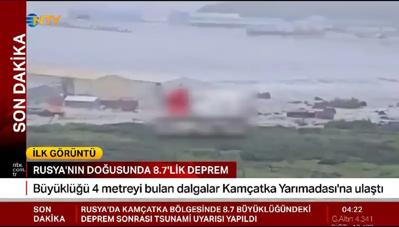 Kamçatka Kıyılarında İlk Tsunami Dalgaları: Acil Durum Alarmı Verildi!