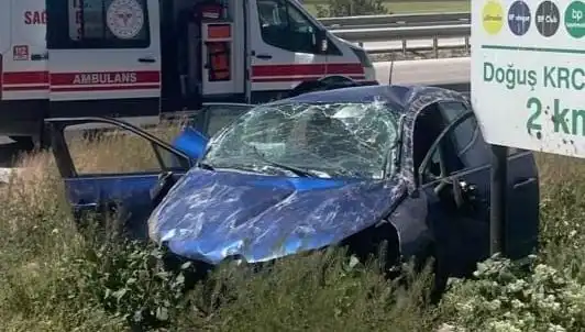 Kontrolden Çıkan Araç Takla Attı: İki Yaralı, Son Durum Ne?