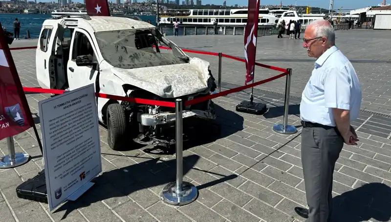 15 Temmuz’da Tankın Ezdiği Otomobiller: Tarihe Tanıklık Eden Sergi