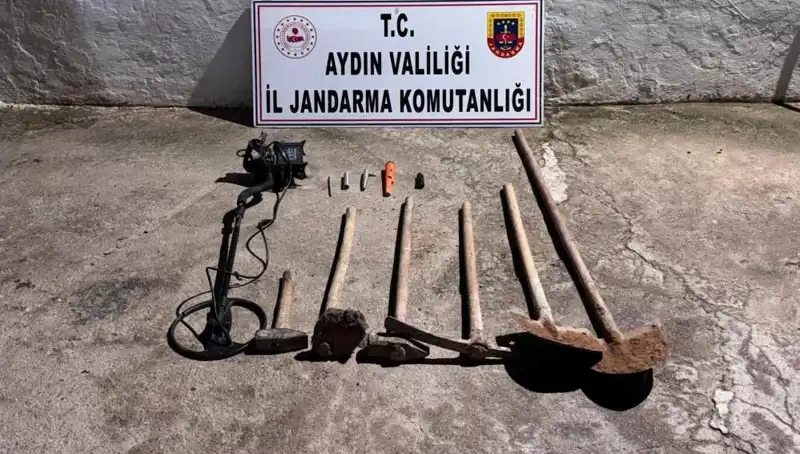 Aydın'da Kaçak Kazı Yaparken Yakalandılar: Çarpıcı Detaylar